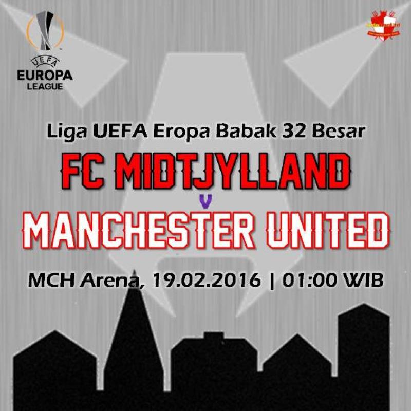 Preview: Liga UEFA Eropa - FC Midtjylland vs Manchester United
